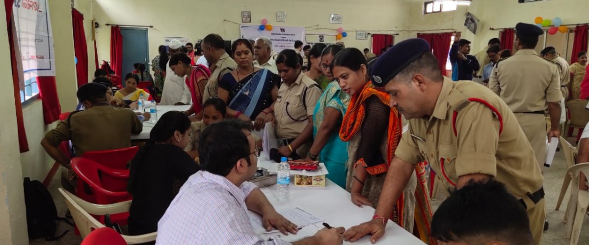 Medical Camp for CISF, Uran