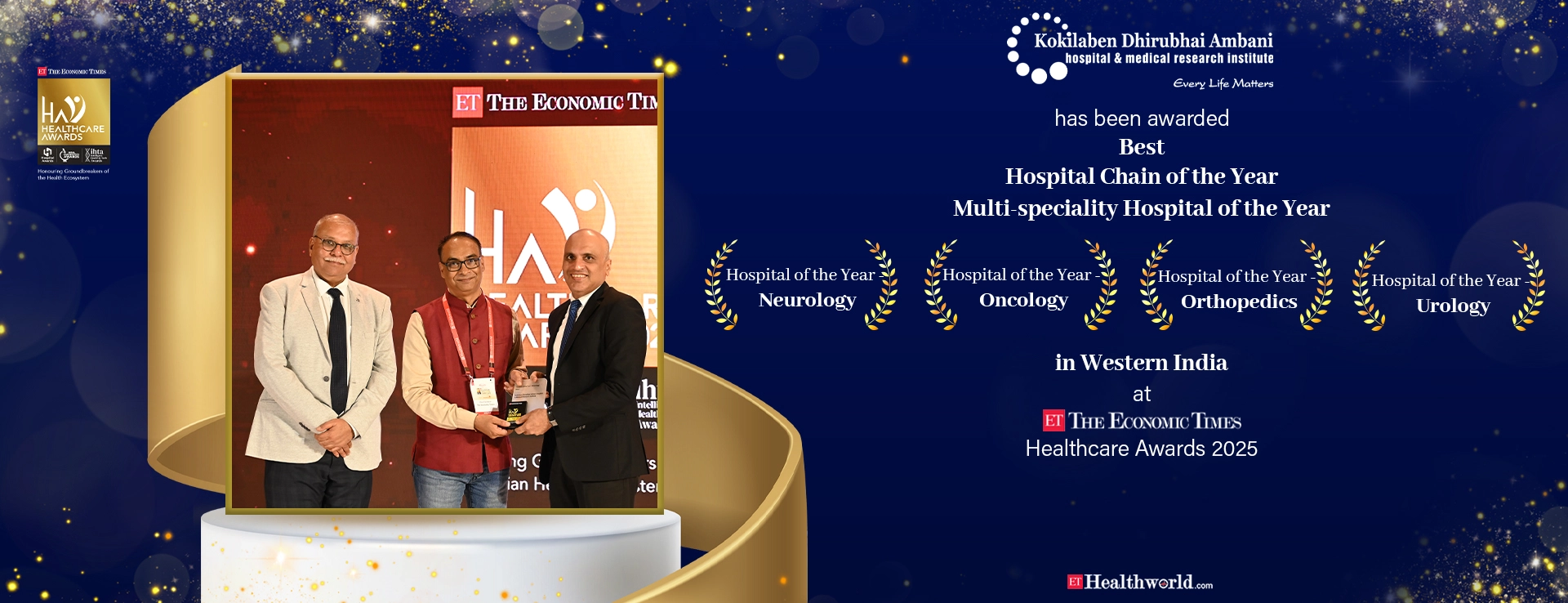 Best Multispeciality Hospital in Mumbai, India – Kokilaben Hospital